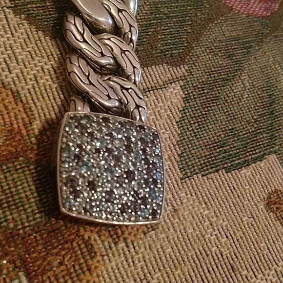 John Hardy Lava Fire Link Bracelet 7" - Picture 4 of 6